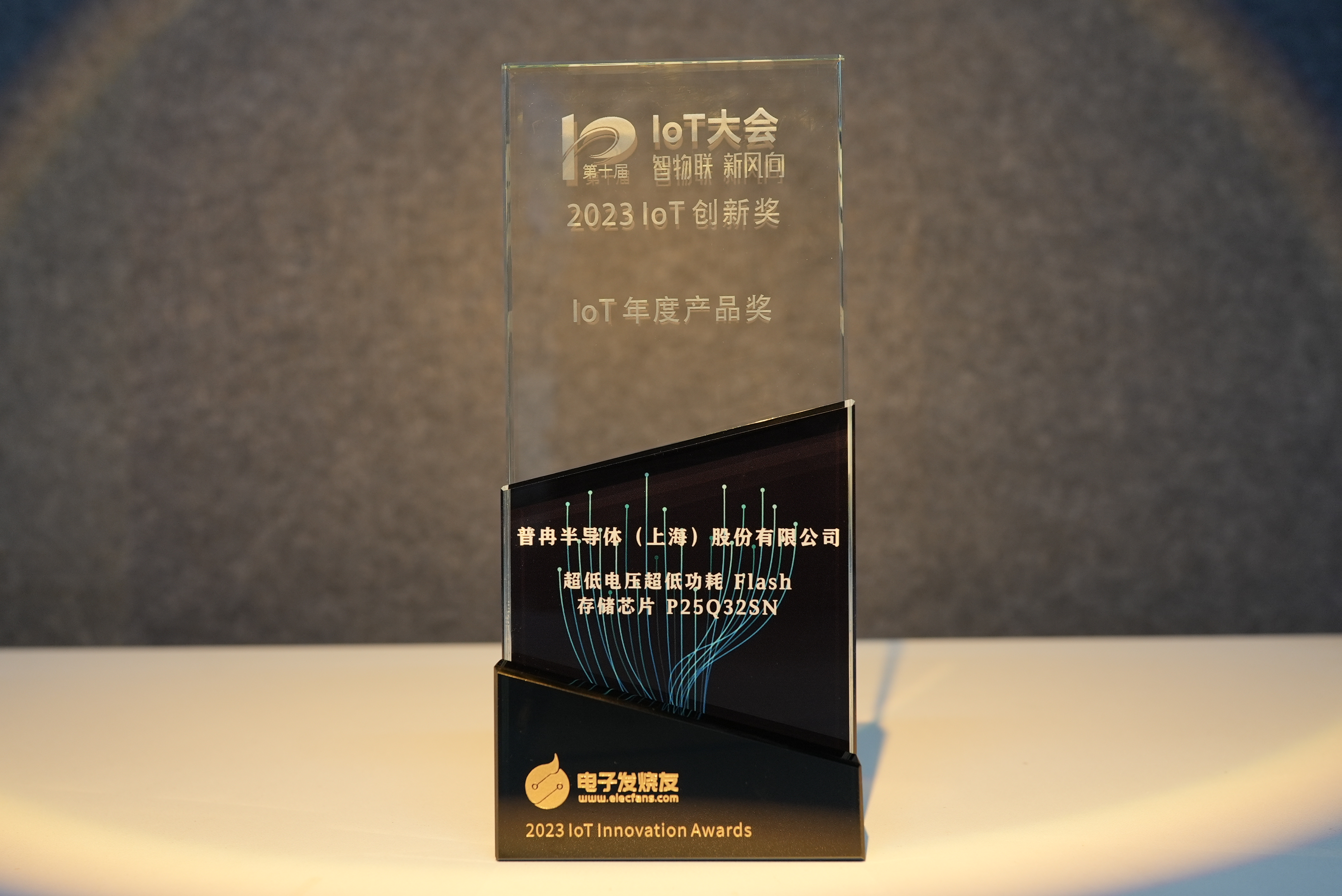 Annual Product Award at the 10th IOT Conference in 2023